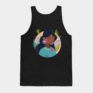 Be The Light Feminine Tank Top